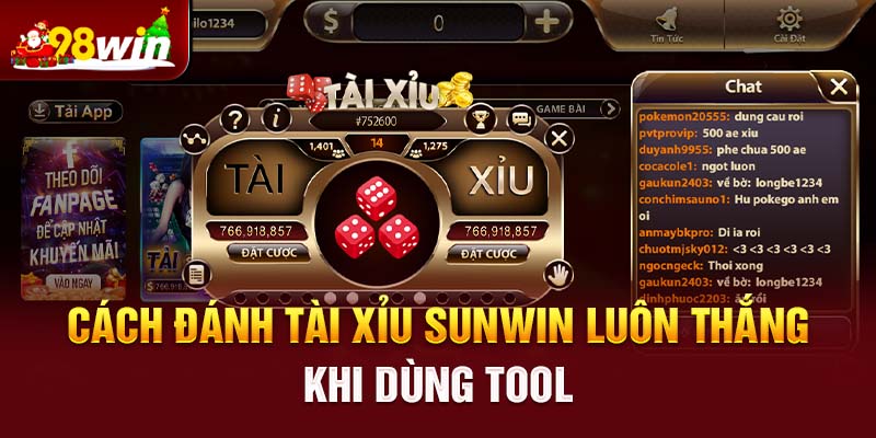 Dùng tool đánh tài xỉu sẽ hỗ trợ người chơi có tỉ lệ chiến thắng cao hơn