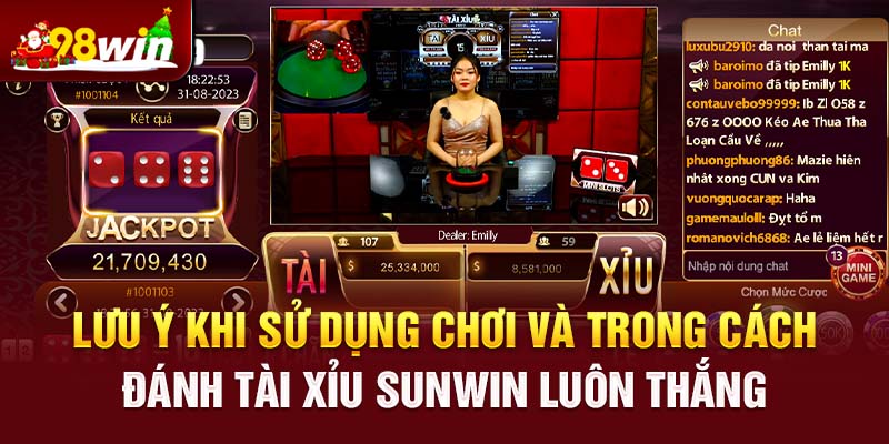 Lưu ý khi sử dụng tool tài xỉu