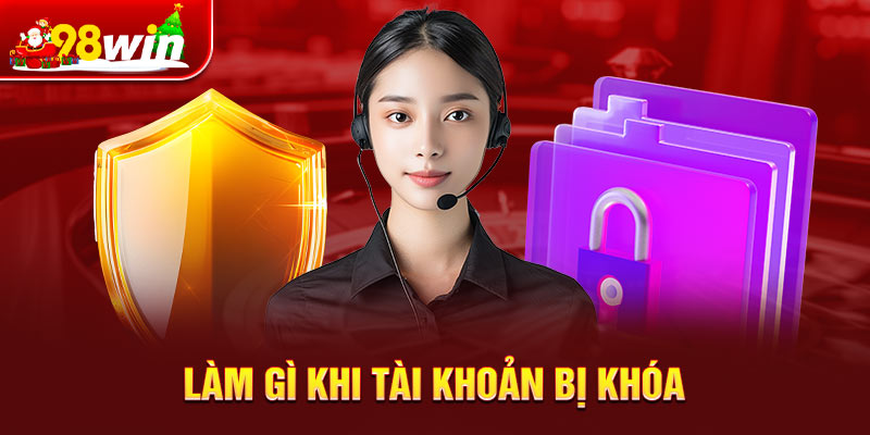 Làm gì khi tài khoản bị khóa